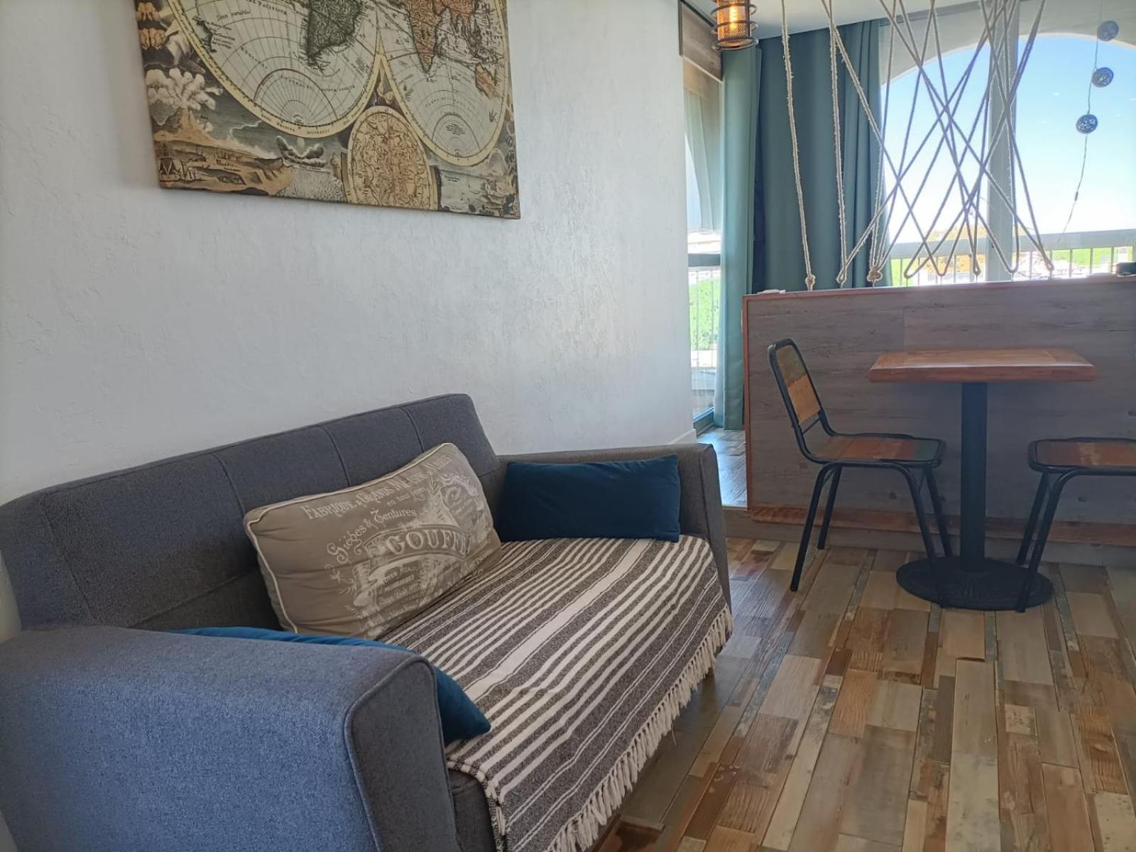 Le Semaphore - Studio Climatise, Grande Terrasse Vue Mer - Parking, Wifi La Grande-Motte Kültér fotó