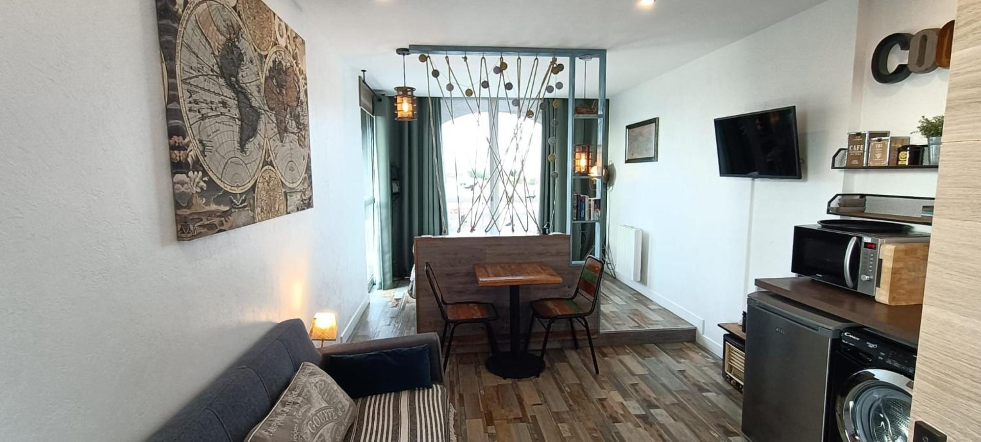Le Semaphore - Studio Climatise, Grande Terrasse Vue Mer - Parking, Wifi La Grande-Motte Kültér fotó